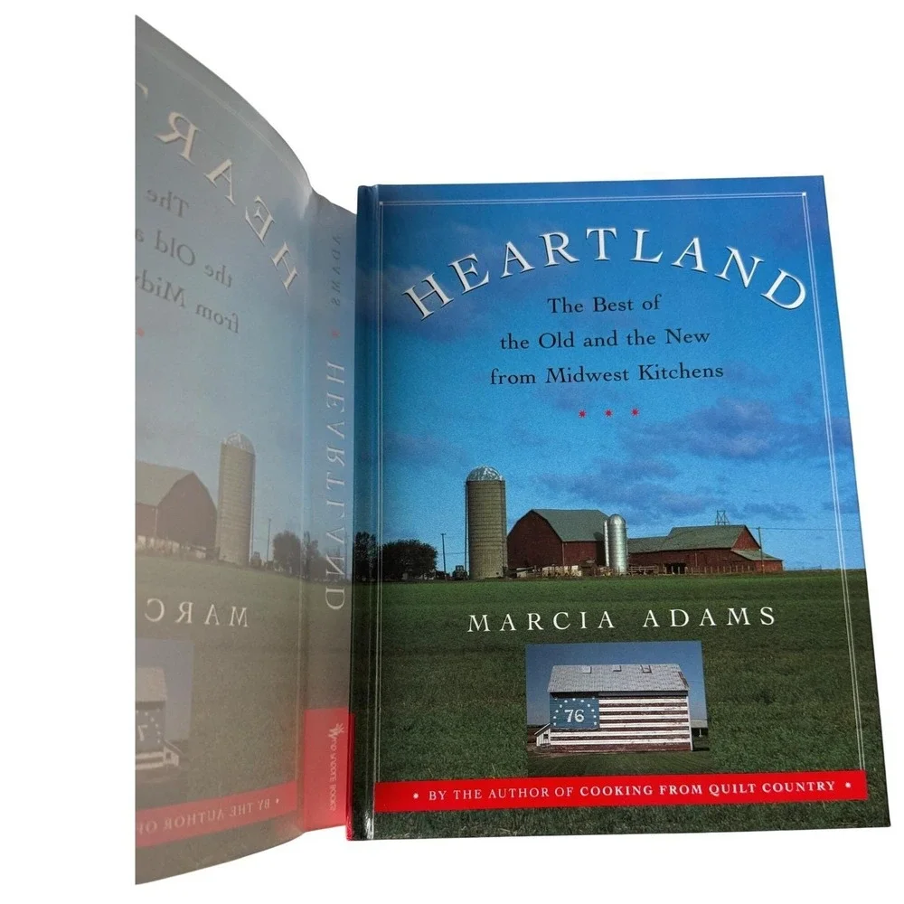 Heartland Midwest Kitchens Cookbook Marcia Adams Farmhouse Americana Recipes‎